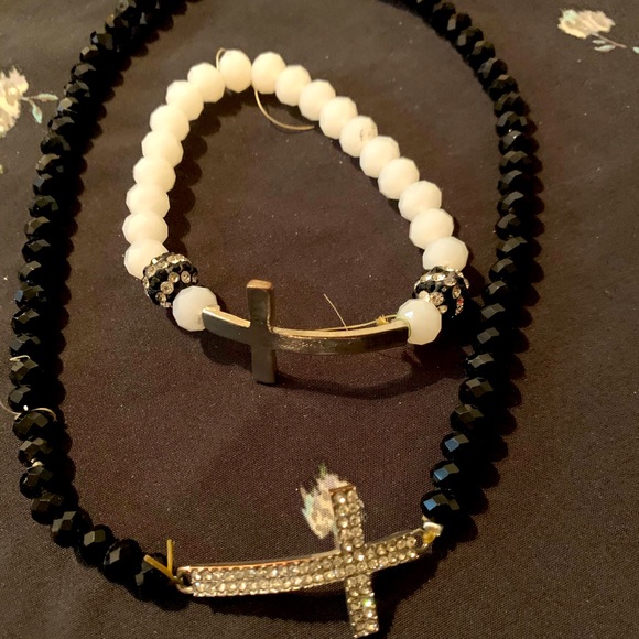 Charming Charlie Jewelry - Cross bracelet